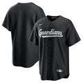 Cleveland Guardians Nike Black Replica Jersey
