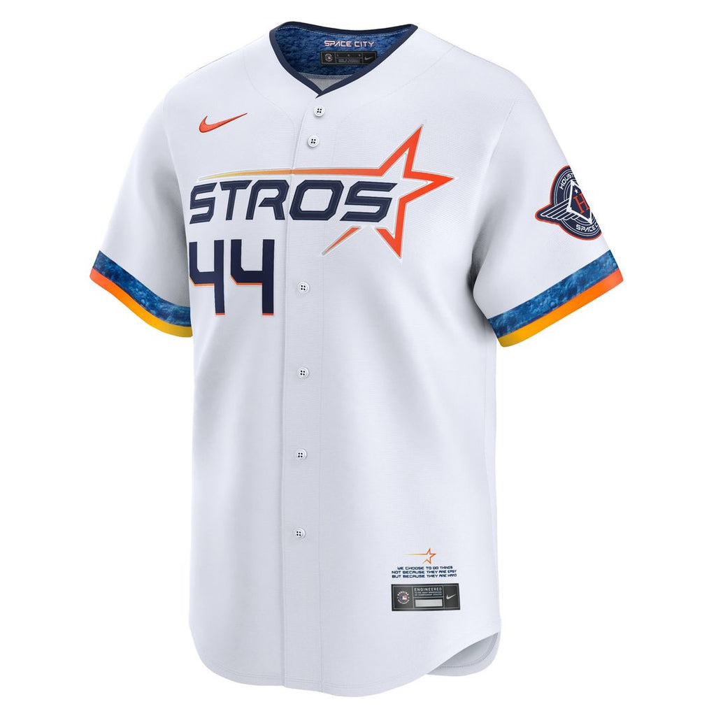 Houston Astros Yordan Alvarez Nike White 2025 City Connect Limited Player Jersey