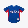 Texas Rangers Adrian Beltre Mitchell & Ness Royal Cooperstown Mesh Batting Practice Button-Up Jersey