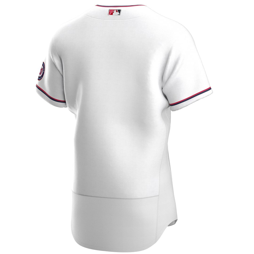 Washington Nationals Nike White Alternate Authentic Team Jersey