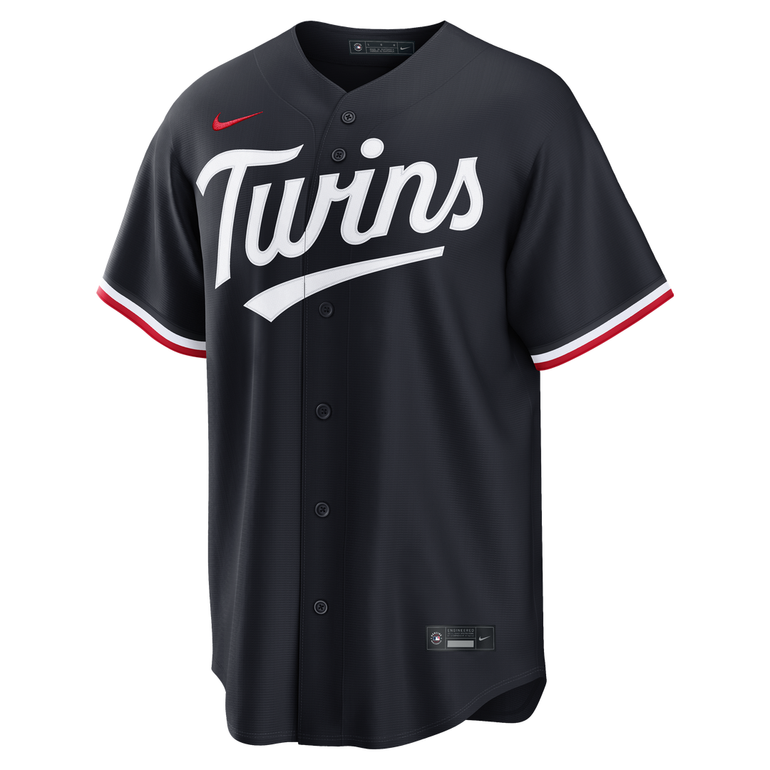 Minnesota Twins Nike Navy Alternate Replica Jersey