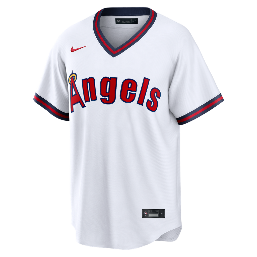 Los Angeles Angels Mike Trout Nike Gray Road Replica Jersey