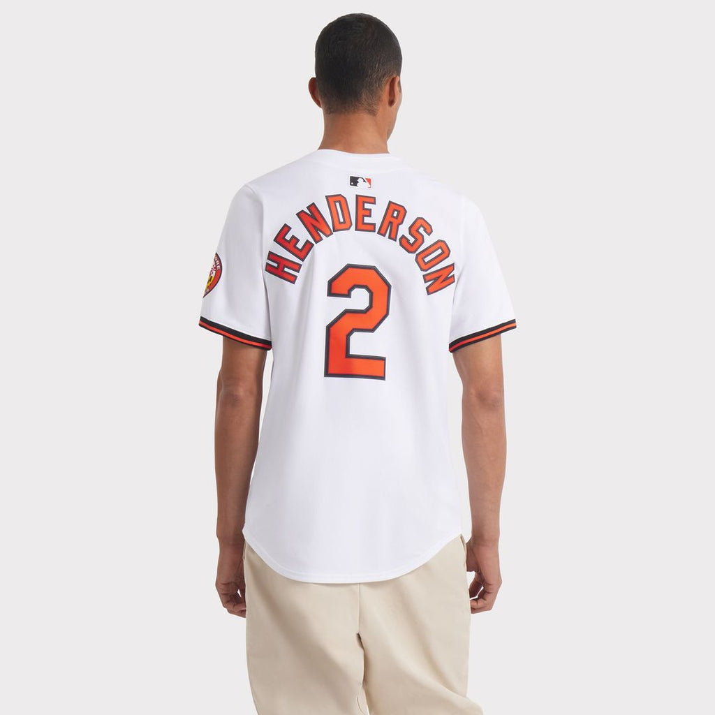 Baltimore Orioles Gunnar Henderson Nike White Home Limited Player Jersey