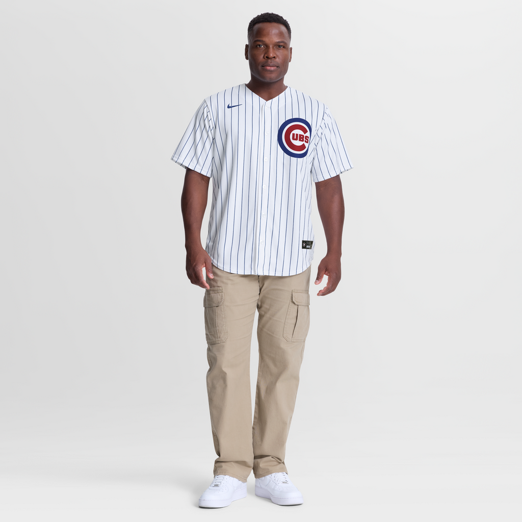Chicago Cubs Matt Shaw Nike White Home Replica Jersey
