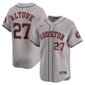 Houston Astros Jose Altuve Nike Gray Road Limited Player Jersey