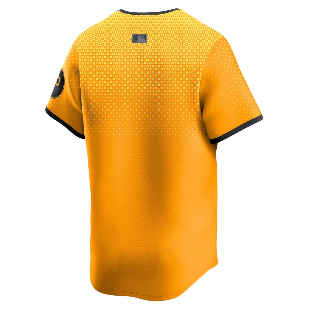 Pittsburgh Pirates Nike Gold City Connect Limited Jersey