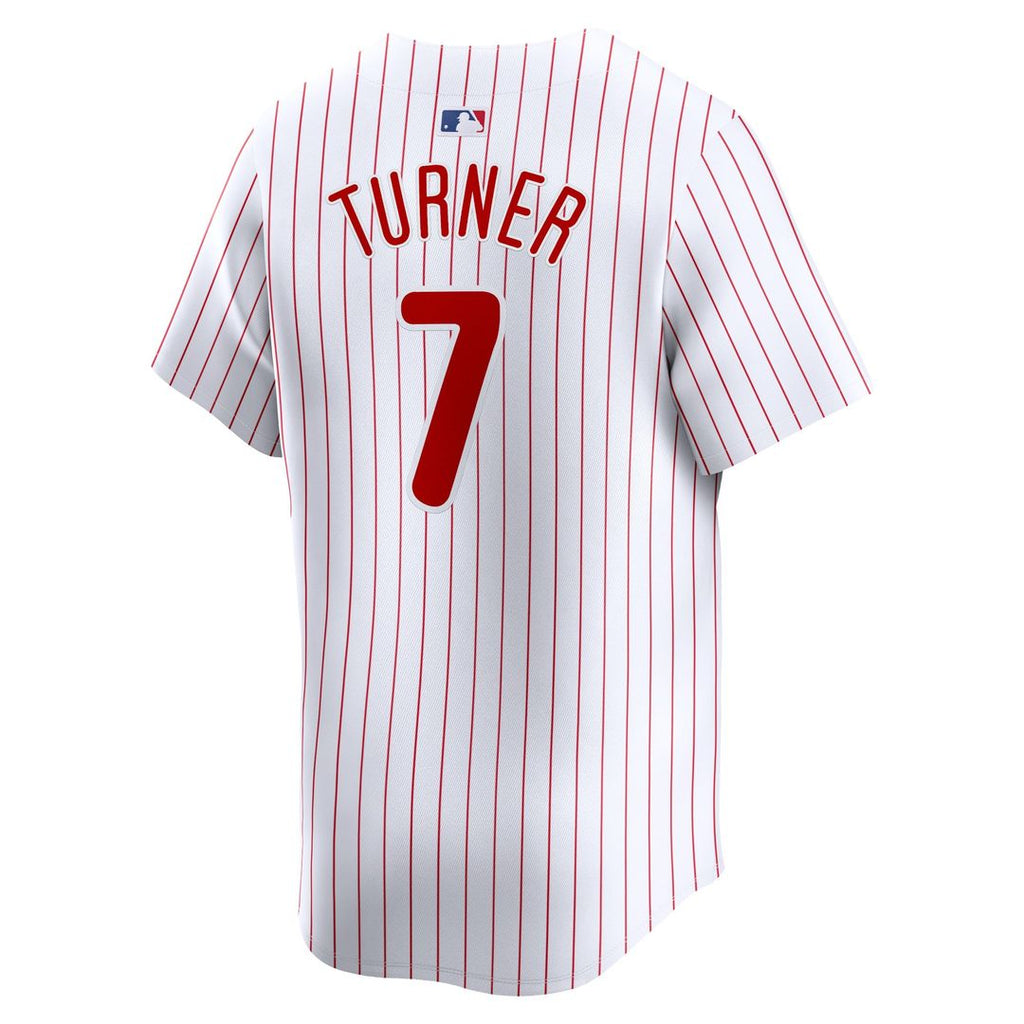 Philadelphia Phillies Trea Turner Nike White Home Limited Player Jersey