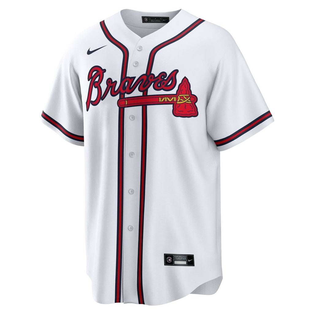 Atlanta Braves Ronald Acuna Jr. Nike White Home Replica Player Name Jersey