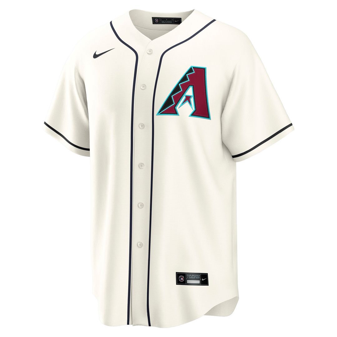Arizona Diamondbacks Corbin Carroll Nike Cream Home Replica Jersey