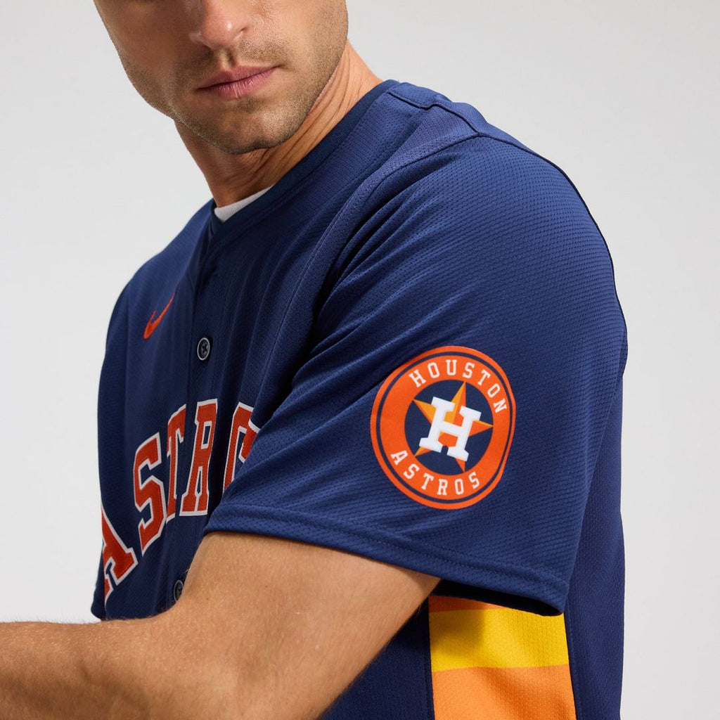 Houston Astros Jose Altuve Nike Navy Alternate Limited Player Jersey