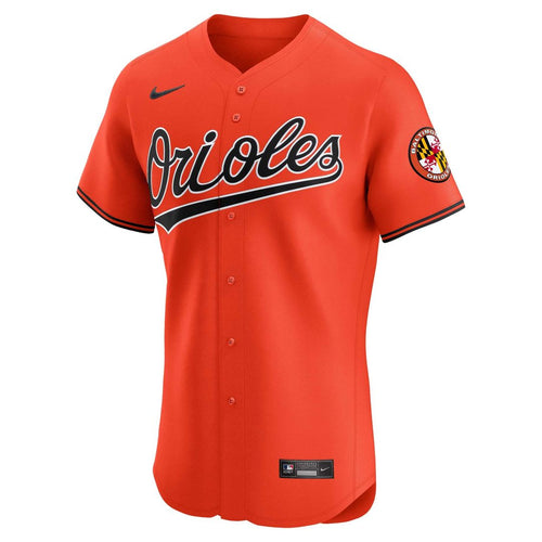 Baltimore Orioles Nike Orange Alternate Vapor Premier Elite Patch Jersey