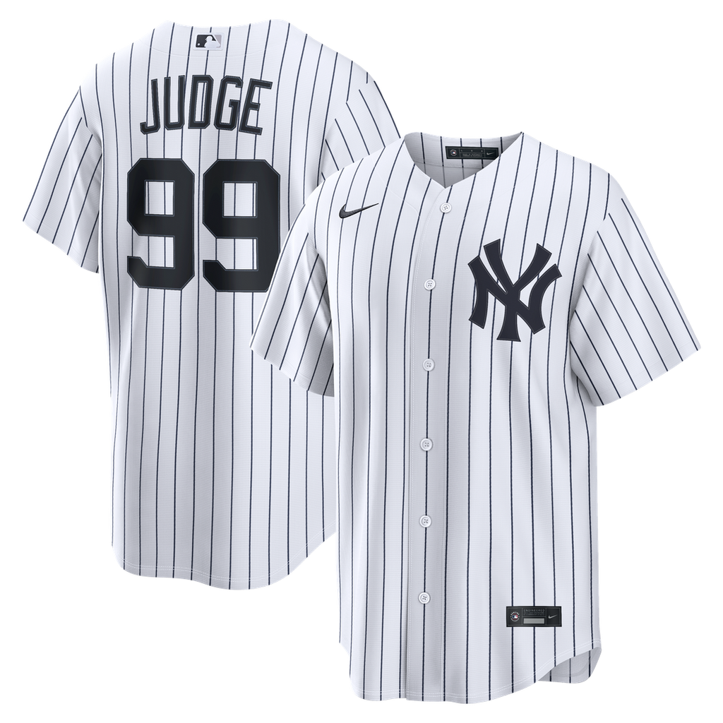 New York Yankees Aaron Judge Nike White Home Replica Jersey