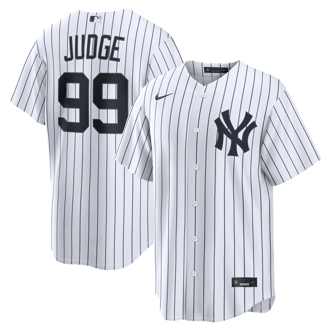 New York Yankees Aaron Judge Nike White Home Replica Jersey