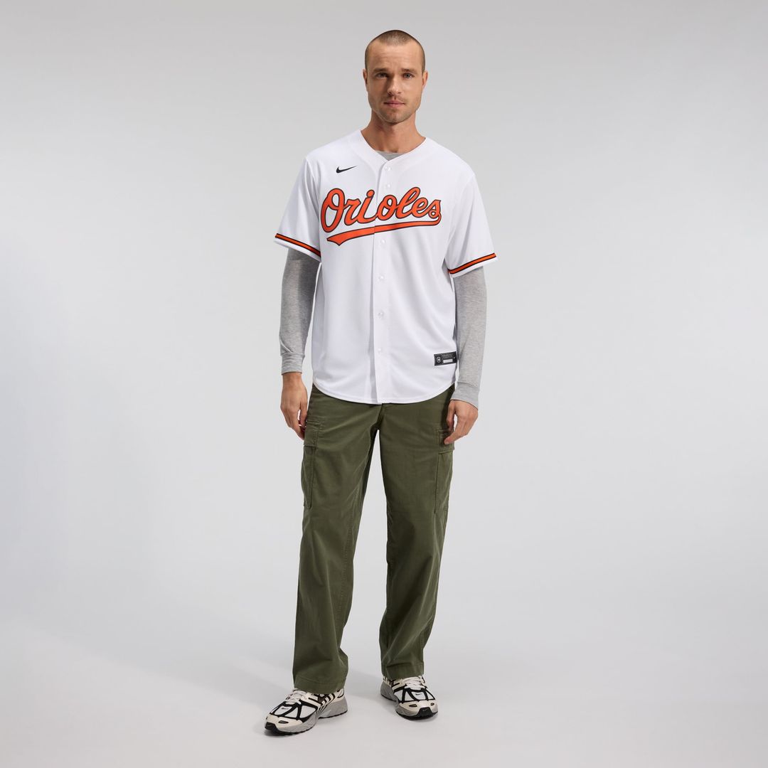 Baltimore Orioles Nike White Home Replica Team Jersey