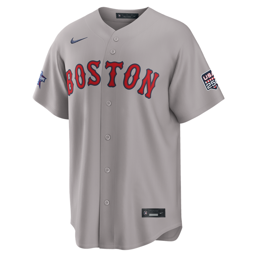 2026 All-Star Game Boston Red Sox Aroldis Chapman Nike Gray Replica Jersey