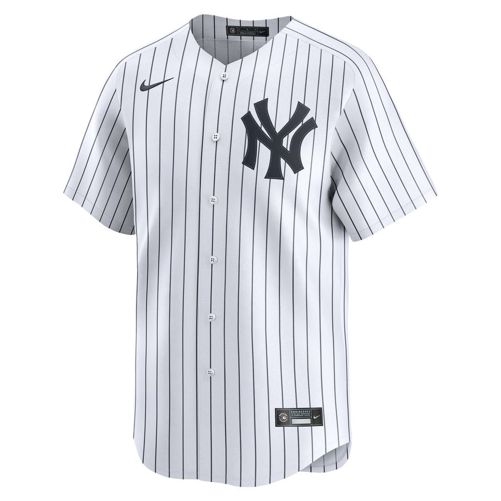 New York Yankees Nike White Home Limited Custom Jersey