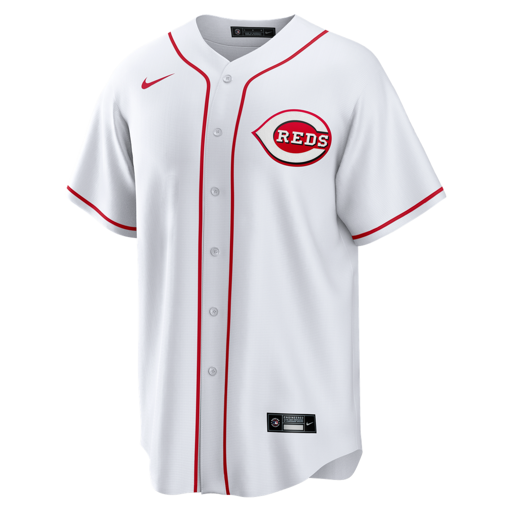 Cincinnati Reds Nike White Home Big & Tall Replica Jersey