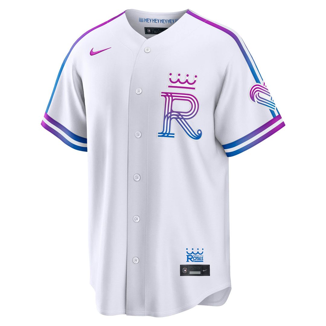 Kansas City Royals Nike White 2026 City Connect Stadium Jersey