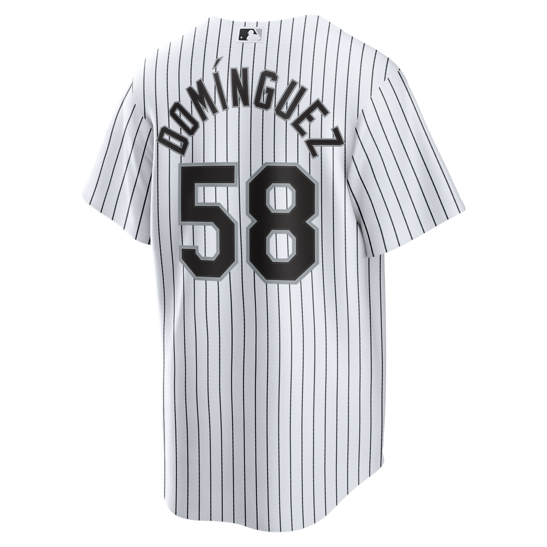 Chicago White Sox Seranthony Domínguez Nike White Home Replica Jersey