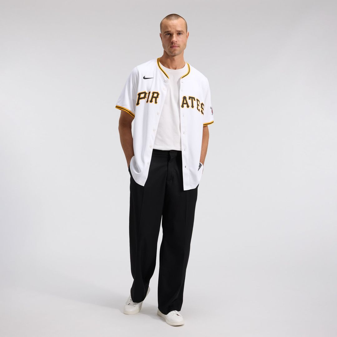 Pittsburgh Pirates Nike White Home Limited Jersey