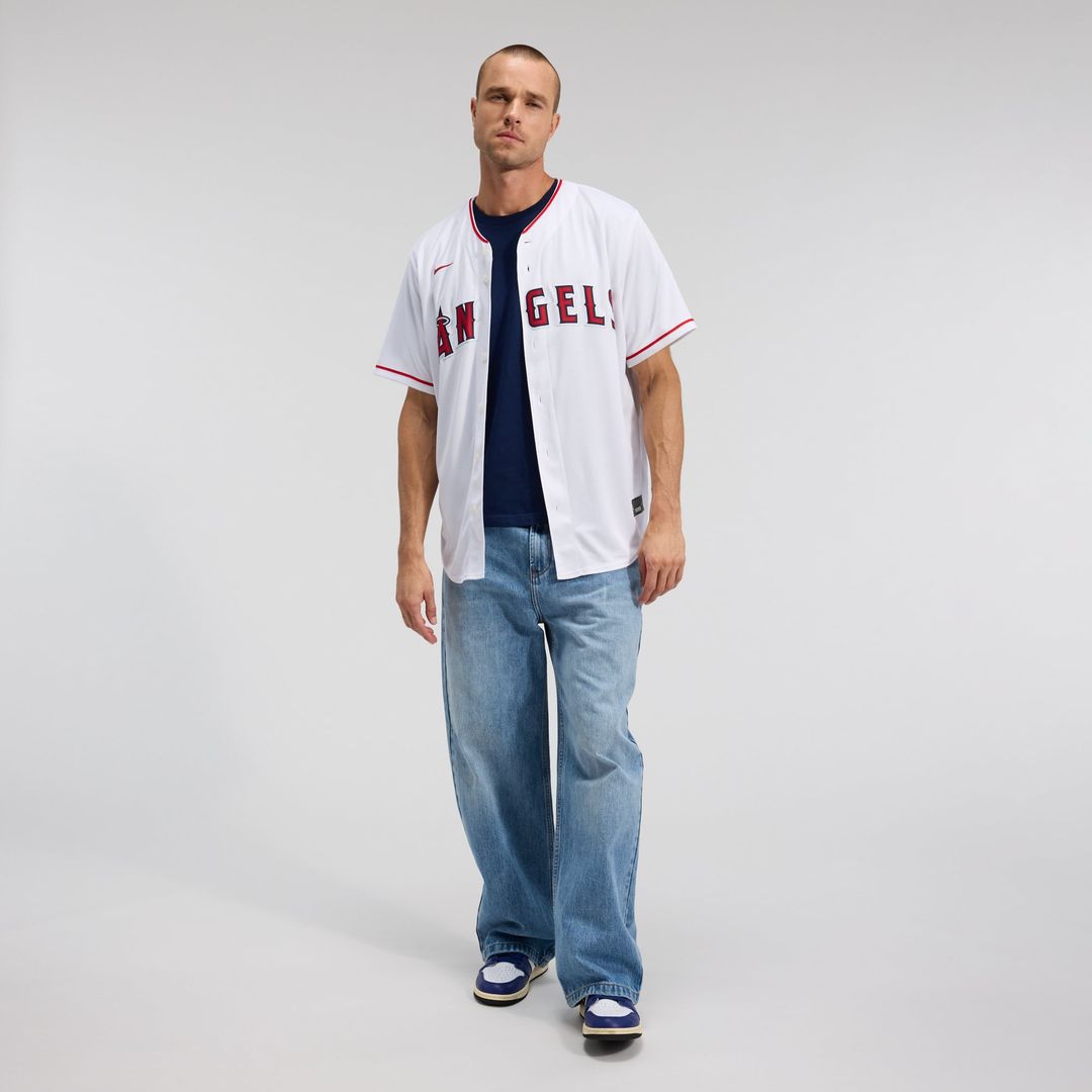 Los Angeles Angels Nike White Home Replica Team Jersey
