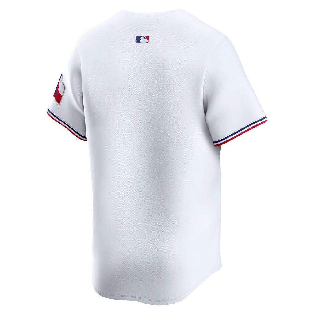 Texas Rangers Nike White Home Limited Jersey
