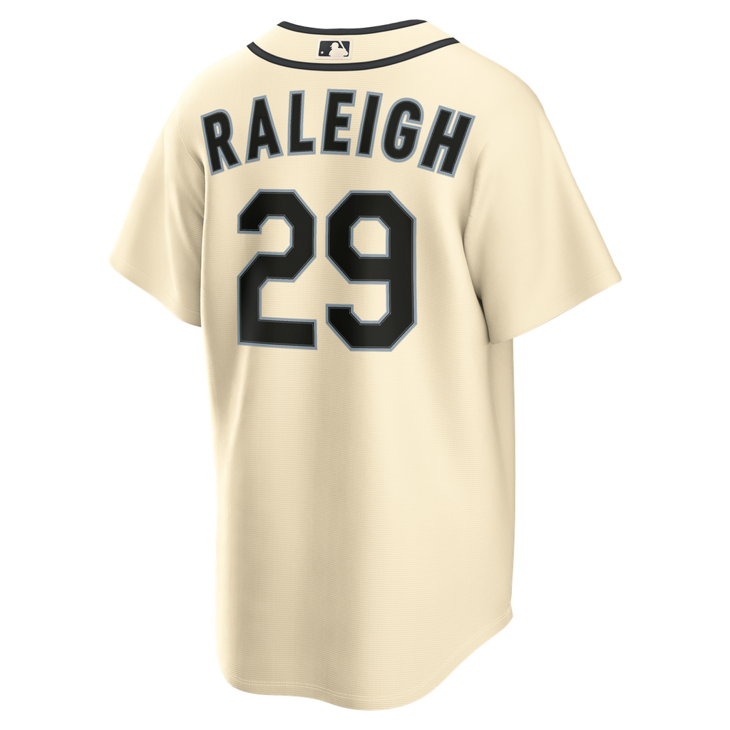 Seattle Mariners Cal Raleigh Nike Teal Alternate Replica Jersey