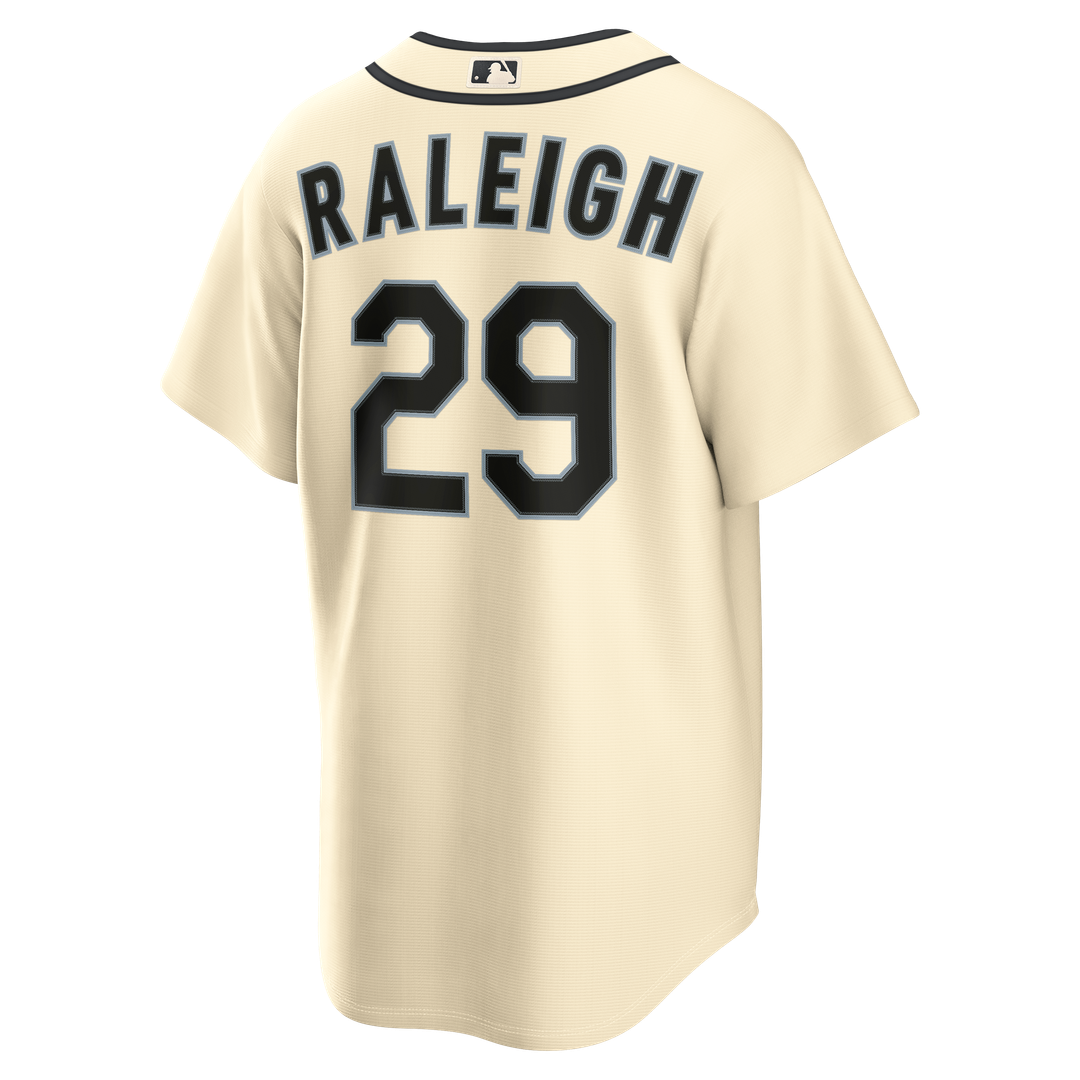 Seattle Mariners Cal Raleigh Nike Teal Alternate Replica Jersey