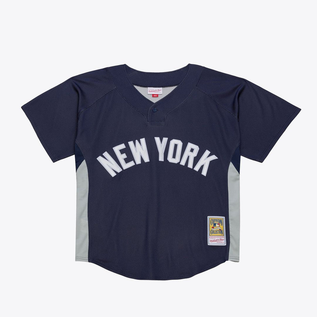 New York Yankees CC Sabathia Mitchell & Ness Navy 2009 Authentic Batting Practice Jersey