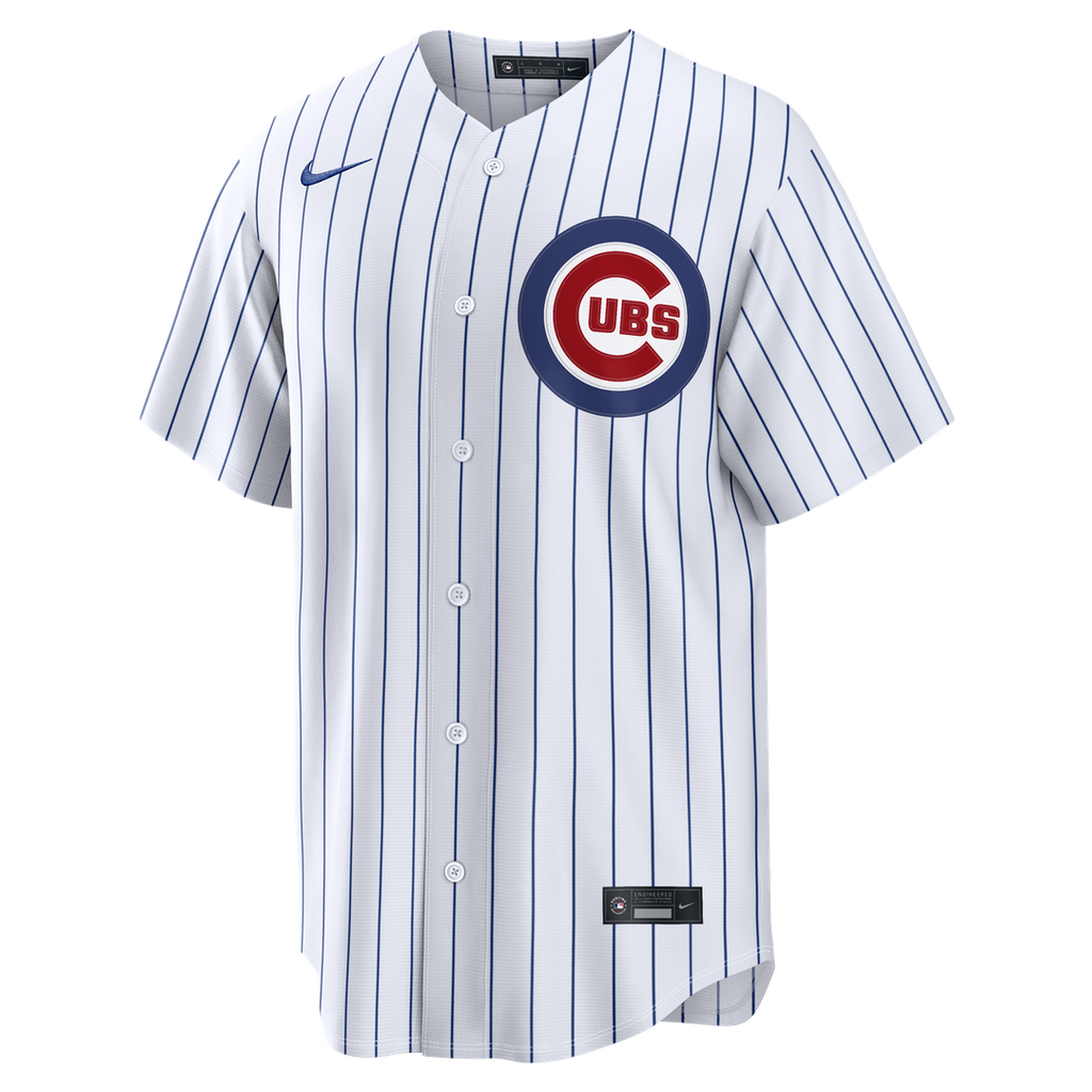 Chicago Cubs Ian Happ Nike White Home Replica Jersey