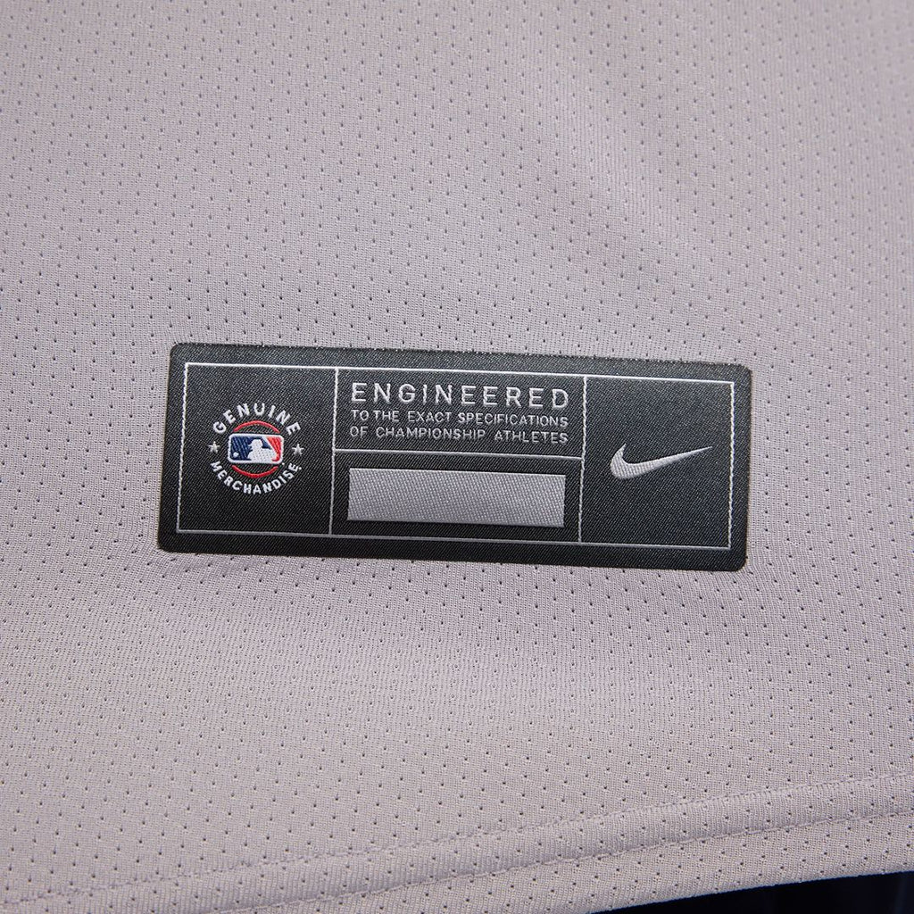 Atlanta Braves Ozzie Albies Nike Gray Road Limited Player Jersey