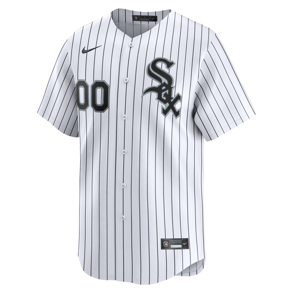 Chicago White Sox Nike White Home Limited Custom Jersey