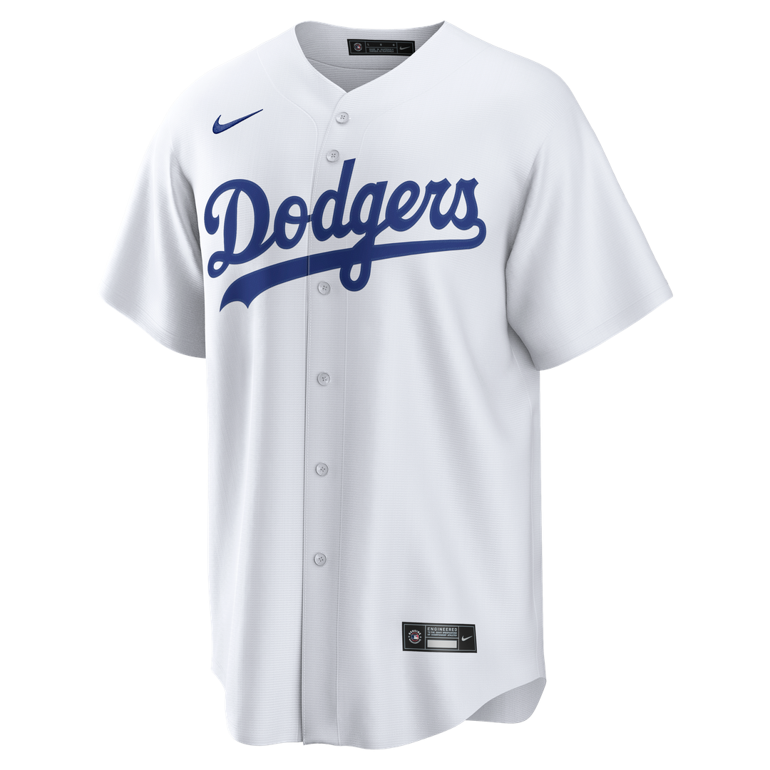 Los Angeles Dodgers Enrique Hernández Nike White Home Replica Jersey