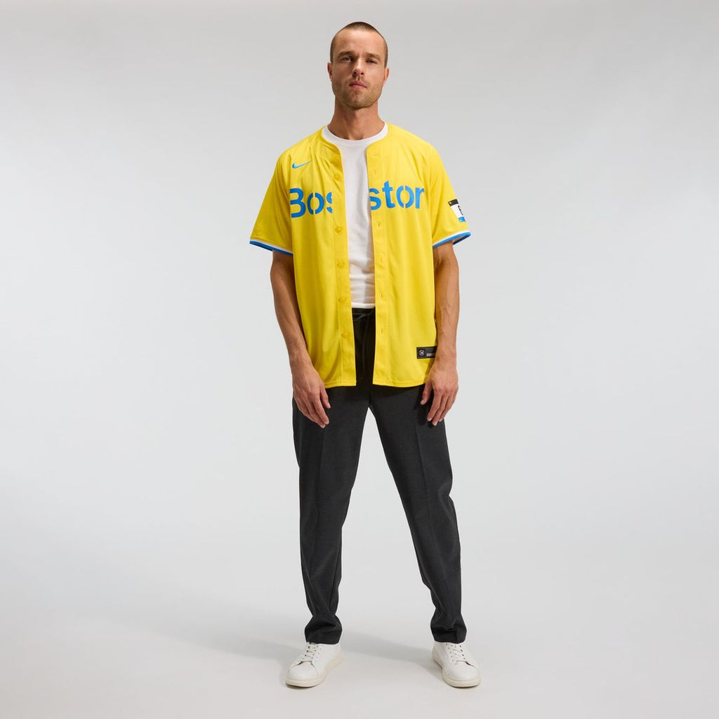 Boston Red Sox Nike Gold City Connect Limited Jersey