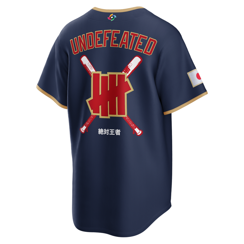 Japan Baseball Nike x Undefeated Navy 2026 World Baseball Classic Stadium Jersey
