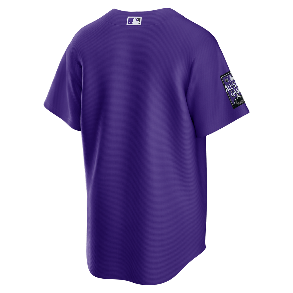 Colorado Rockies Nike Purple Alternate Replica Team Jersey