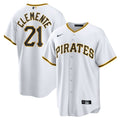 Pittsburgh Pirates Roberto Clemente Nike White Home Replica Player Name Jersey