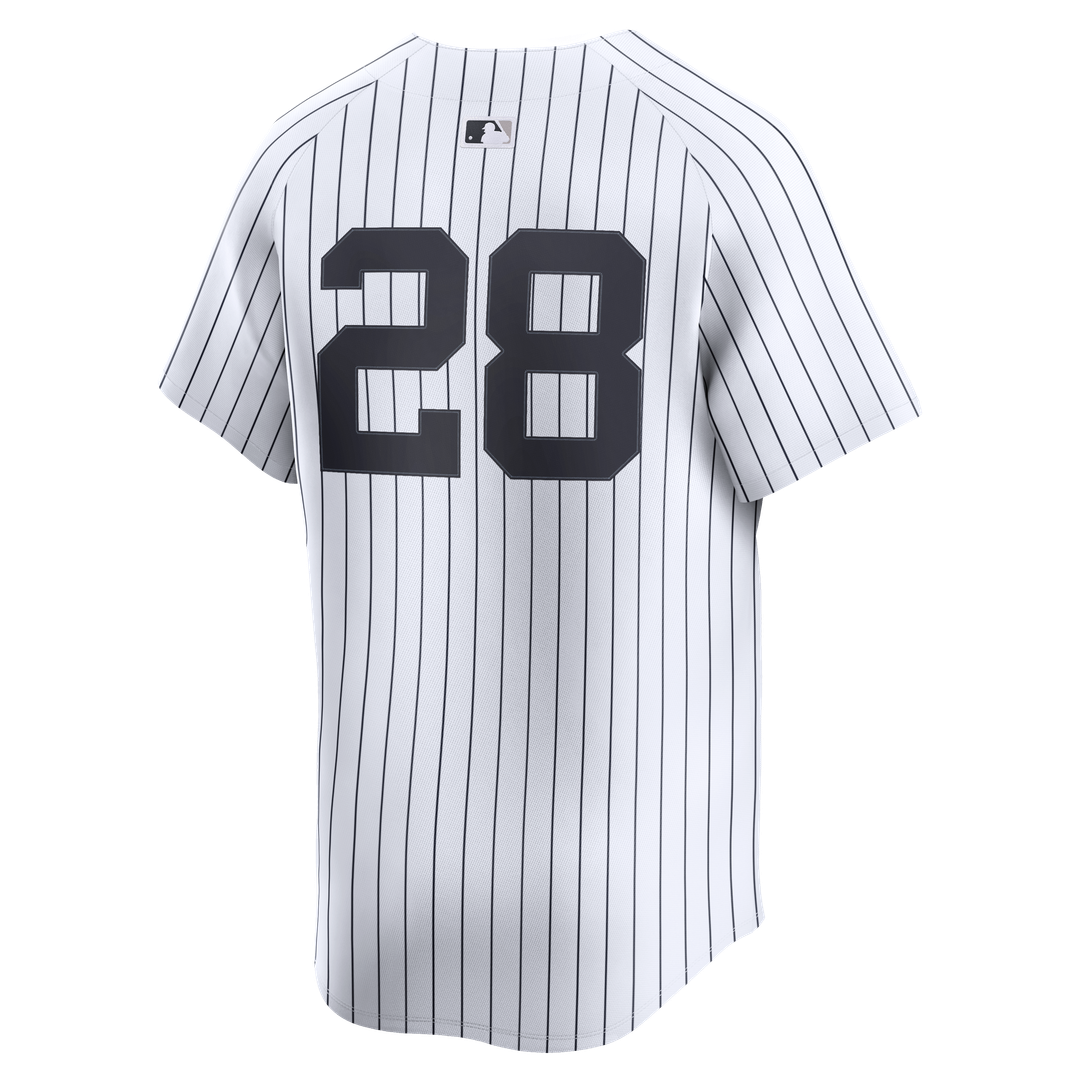 New York Yankees Austin Wells Nike White Home Limited Player Jersey
