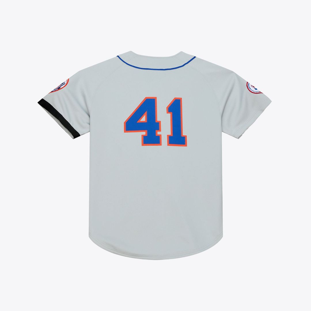 New York Mets Tom Seaver Mitchell & Ness Gray 1976 Authentic Jersey