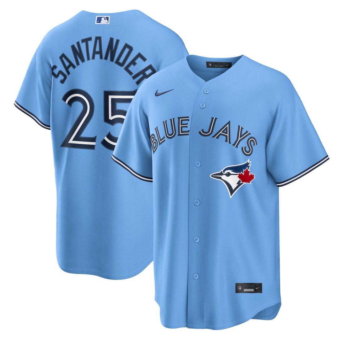Toronto Blue Jays Anthony Santander Nike Red Canada Day Replica Jersey