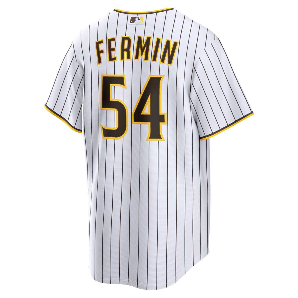 San Diego Padres Freddy Fermin Nike White Home Replica Jersey