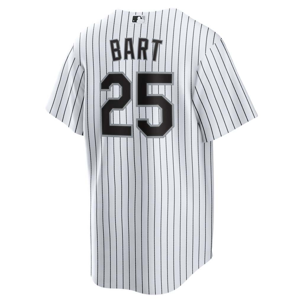 Chicago White Sox Joey Bart Nike White Home Replica Jersey