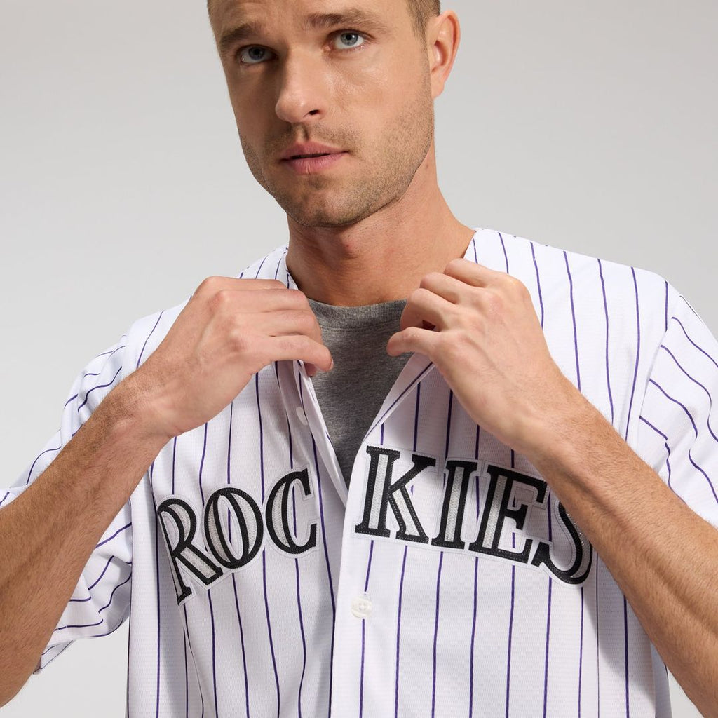 Colorado Rockies Nike White Home Replica Team Jersey