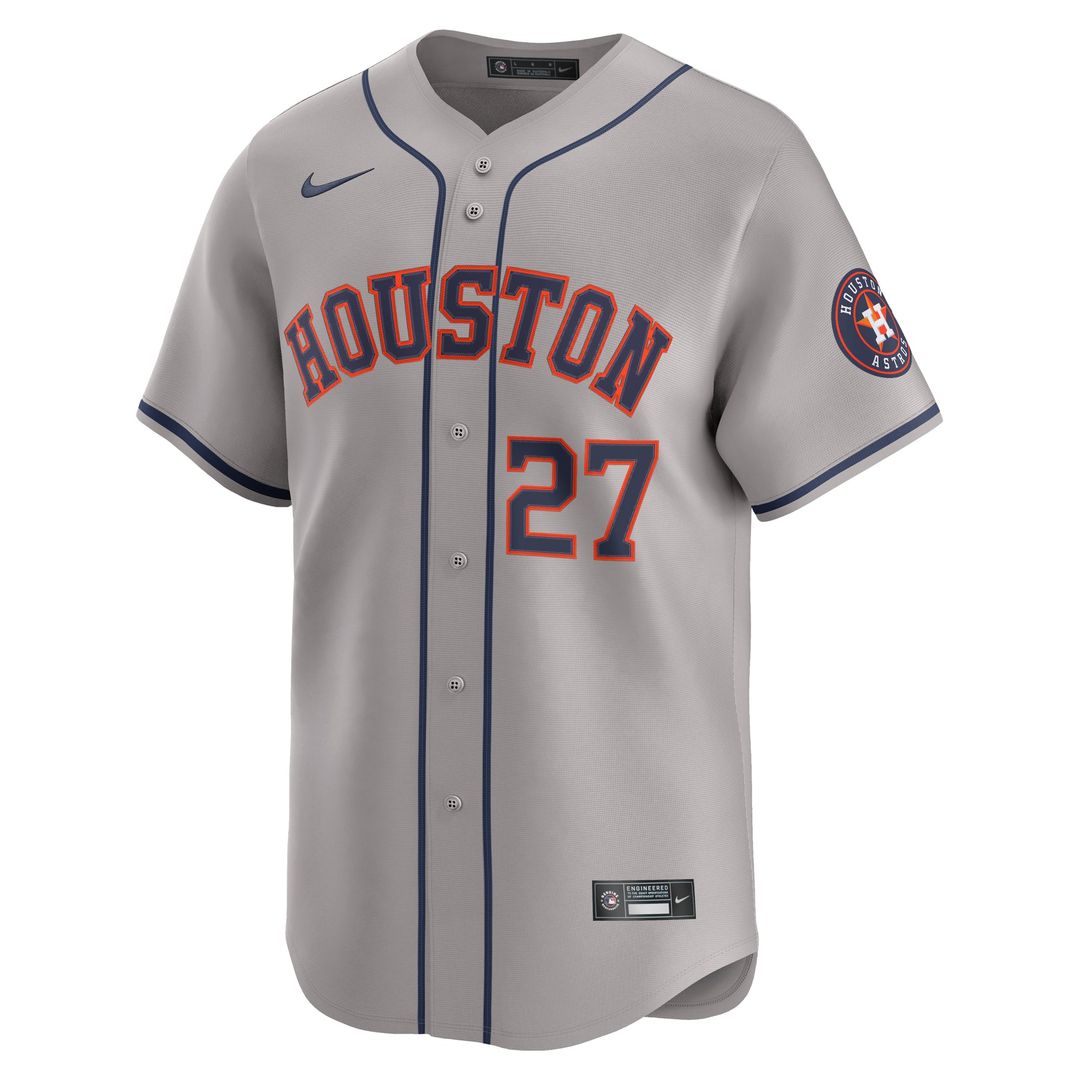 Houston Astros Jose Altuve Nike Orange Alternate Limited Player Jersey