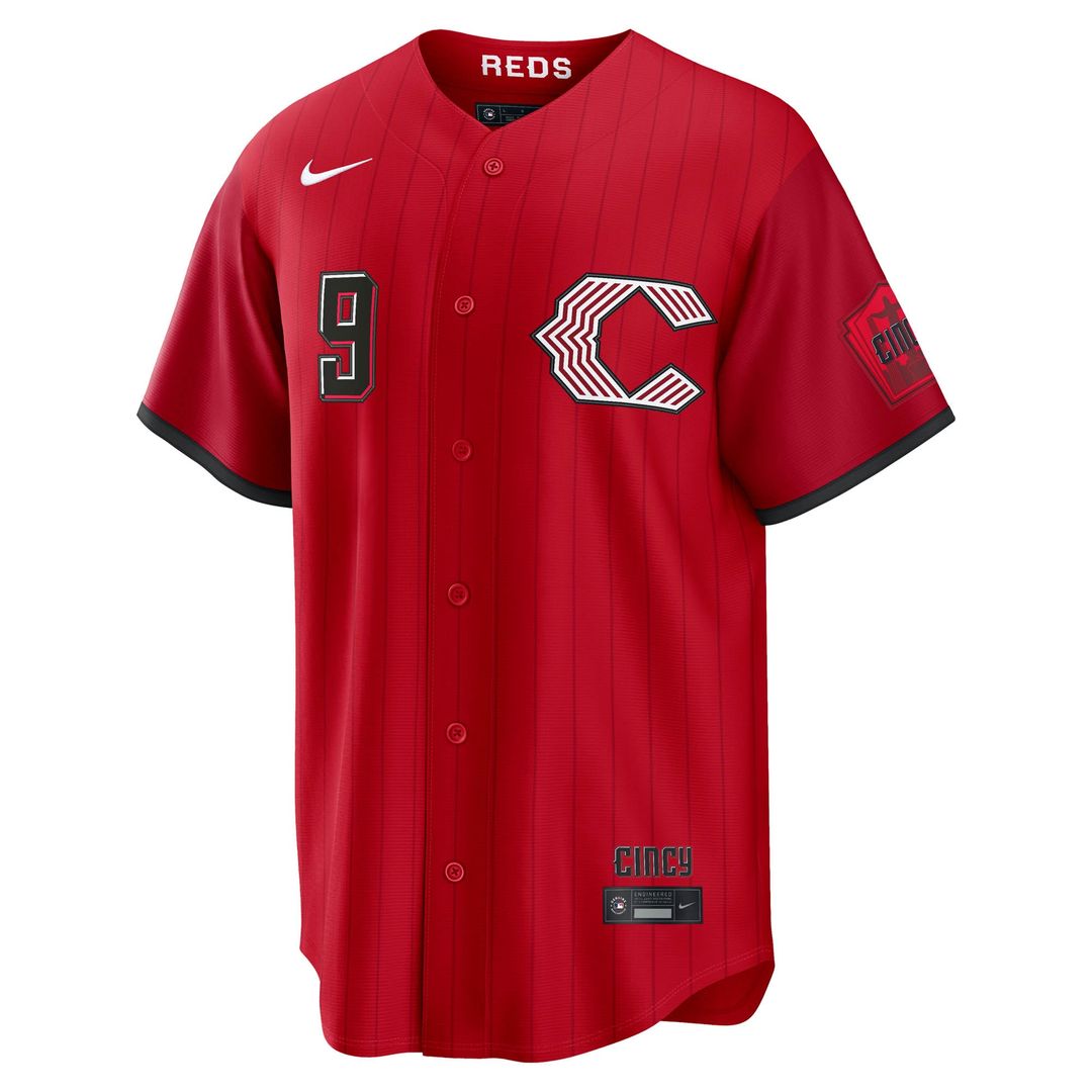 Cincinnati Reds Matt McLain Nike Red 2026 City Connect Stadium Jersey
