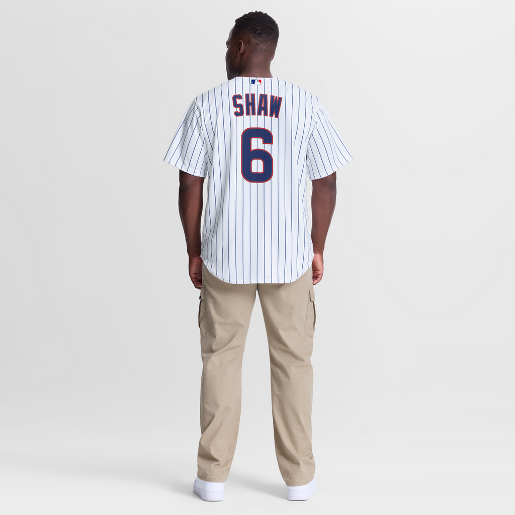 Chicago Cubs Matt Shaw Nike White Home Replica Jersey