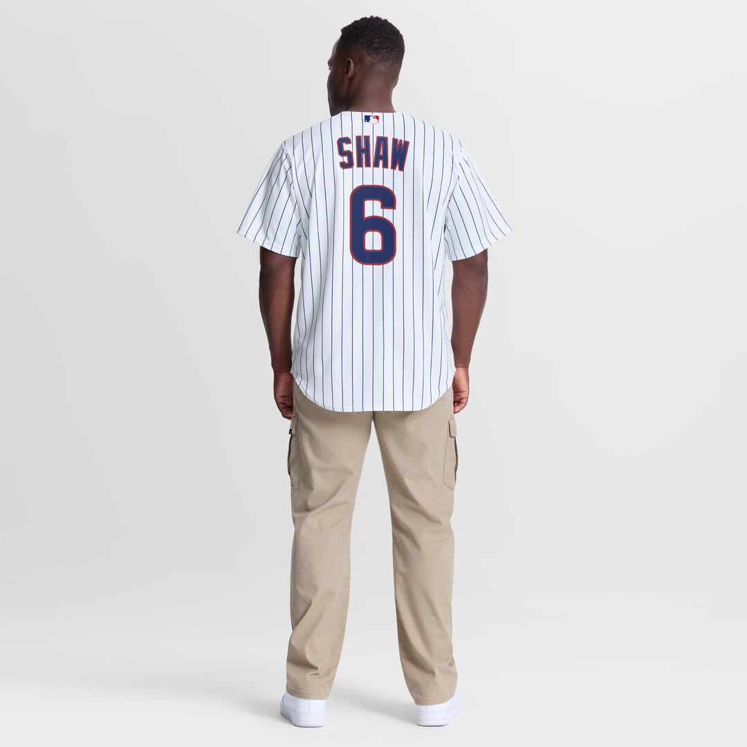Chicago Cubs Matt Shaw Nike White Home Replica Jersey