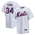New York Mets Kodai Senga Nike White Home Replica Jersey