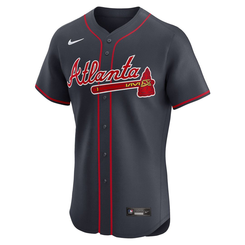Atlanta Braves Ronald Acuña Jr. Nike White Home Elite Player Jersey
