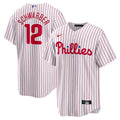 Philadelphia Phillies Kyle Schwarber Nike White Replica Player Jersey